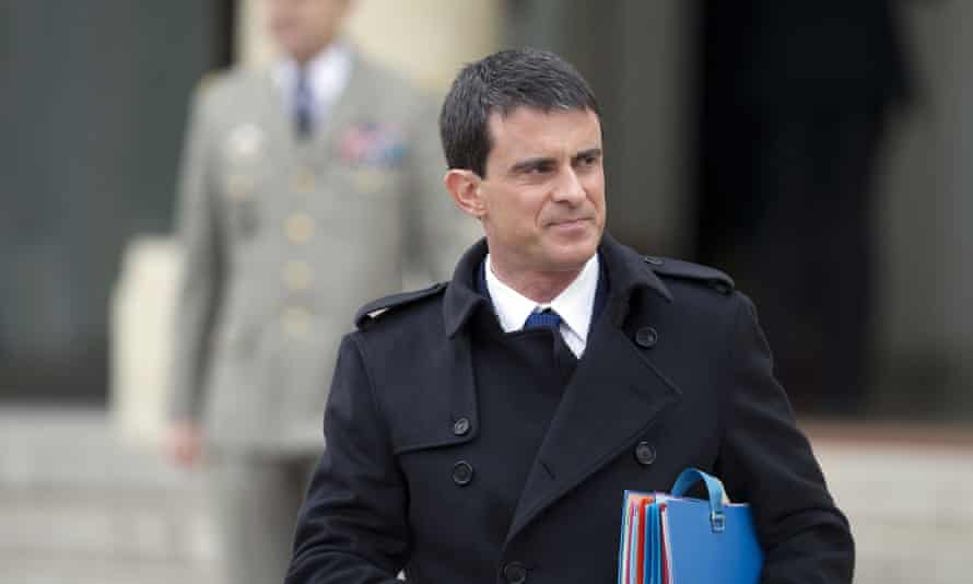 French prime minister Manuel Valls.