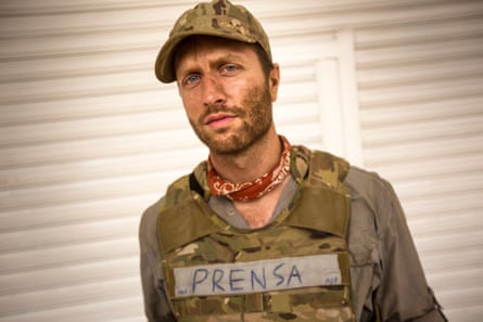 Matthew Heineman during the filming of Cartel Land in Mexico.