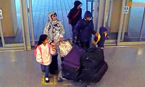 Zahera Tariq and children possibly heading to Syria