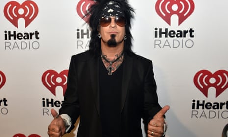 'Telling my children not to take drugs was hard to do with a straight face' … musician Nikki Sixx.