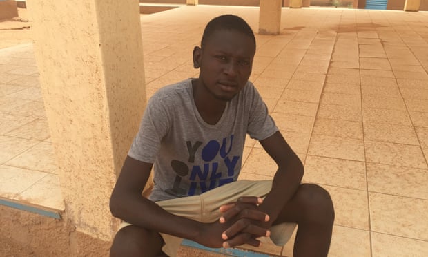 Pape Demba Kebe, a Senegalese welder
