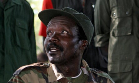 Joseph Kony, leader of the Lord's Resistance Army and mastermind behind the militarised slaughter of elephants in central Africa.