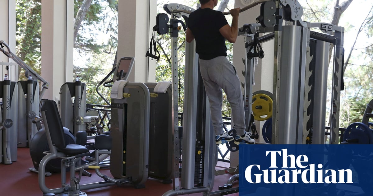 Political Heavyweight Vladimir Putin Working Out In A Gym In Pictures World News The Guardian