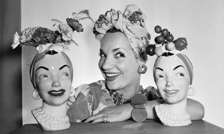 Carmen Miranda's turbans.