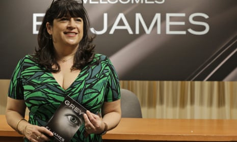Spanking the competition … Author EL James rules the Kindle kingdom.