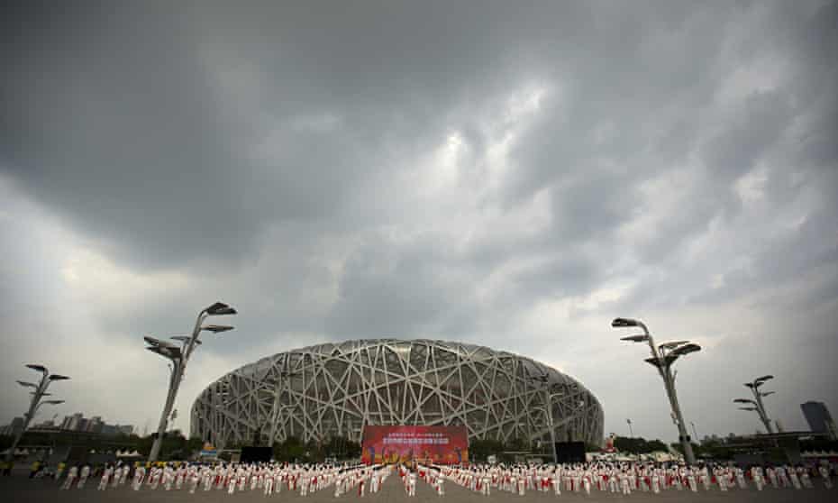 Birds Nest stadium in Beijing