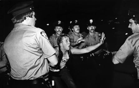 The 1969 Stonewall riots, as seen in Kate Davis and David Heilbroner's documentary Stonewall Uprising.