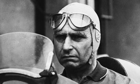 Juan Manuel Fangio, seen here in 1951, was thought to be childless but two men are both now claiming to be his son.