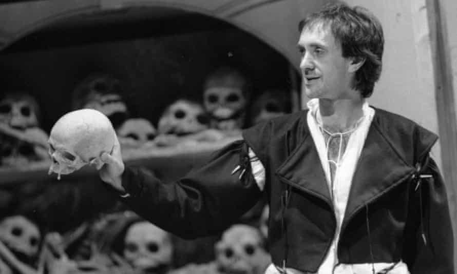 Jonathan Pryce as Hamlet at the Royal Court theatre, London, 1980.