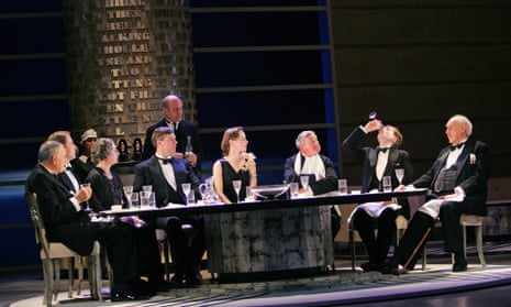 a scene from the 2005 adaptation of And Then There Were None at the Gielgud theatre in London.