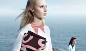 Pointy collars at Dior