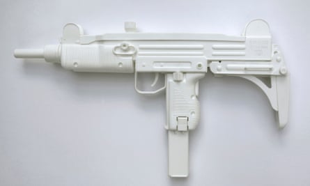 Uzi submachine gun, 2014, by Joanna Rajkowska, from her series Painkillers