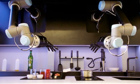 The Moley Robotics automated kitchen.