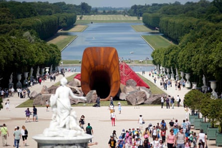 Dirty Corner was unveiled in June in the gardens of the Palace of Versailles.