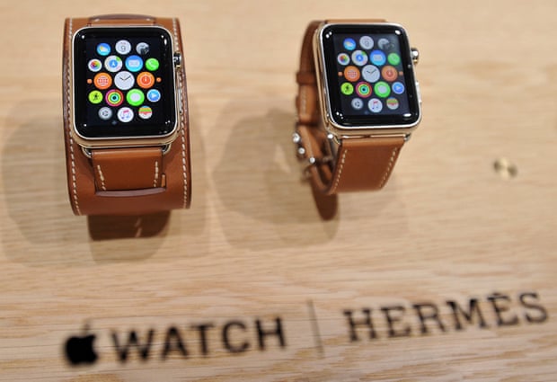 The Apple Watch Hermes is unveiled.