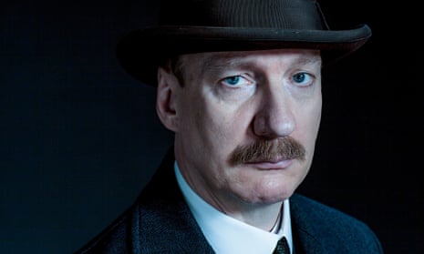 Captivating … David Thewlis as the laconic Inspector Goole. Photograph: Laurence Cendrowicz/BBC Pict