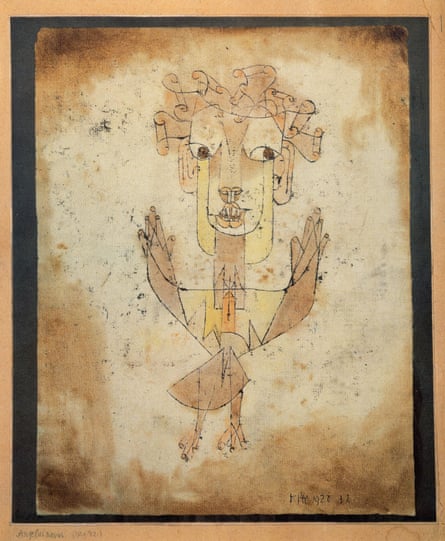 Angelus Novus, 1920, by Paul Klee. Photograph: Heritage Images/Getty Images