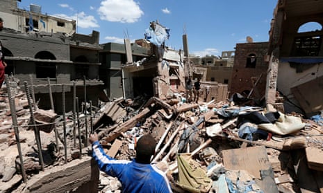 Saudi-led airstrikes intensify on Sana a