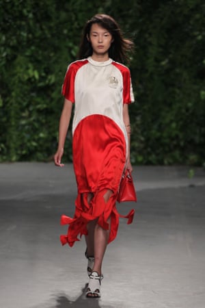 Model at the Opening Ceremony: Ready to Wear New York show.