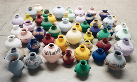 Coloured Vases by Ai Weiwei, 2015