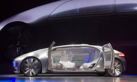 The Mercedes-Benz F015 Luxury in Motion autonomous concept car