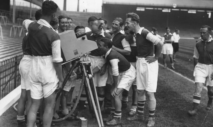The first televised football match