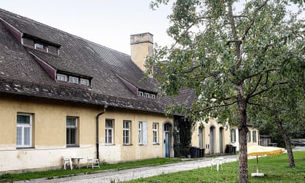 A building in the Dachau ‘herb garden’, which now houses refugees and homeless people