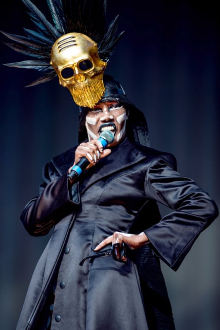 Grace Jones performs at the British Summertime Festival in Hyde Park last summer.