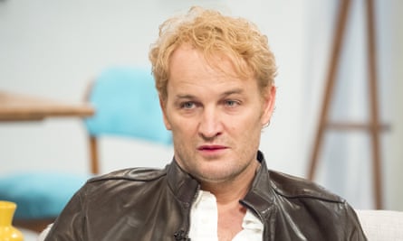 Jason Clarke on another tough assignment, ITV's Lorraine show.