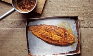 Chilli barbecued five-spiced Dover sole