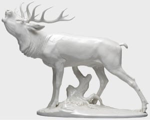 A belling stag designed by Professor Kärner.