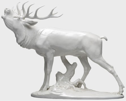 A belling stag designed by Professor Kärner.
