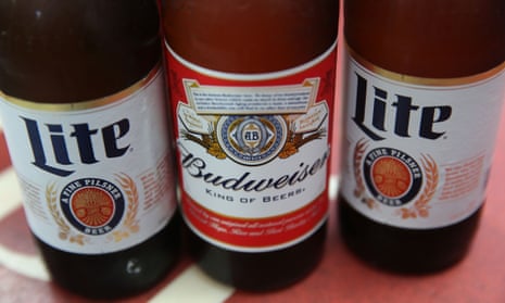 Belgium's Anheuser-Busch InBev owns Budweiser and is the world's largest brewer.