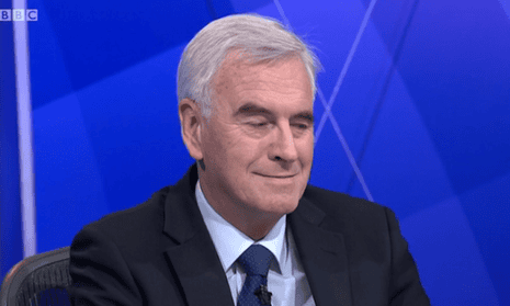 John McDonnell on Question Time