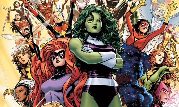 The new all-female Avengers A-Force.