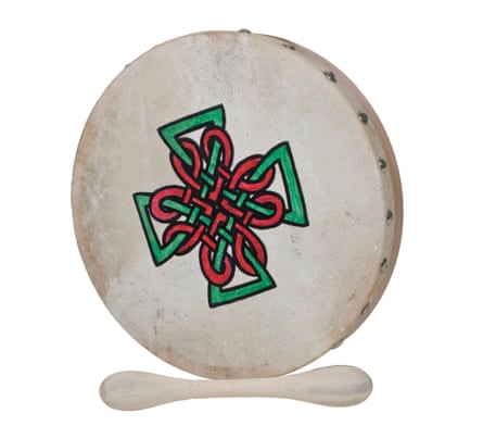 A bodhran drum, beloved of Cardiac Celts.