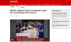 Bbc Launches Ads On International Site Bbc The Guardian