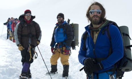 'A frustrating movie in many ways' ... the action adventure Everest, which opened the 2015 Venice film festival.
