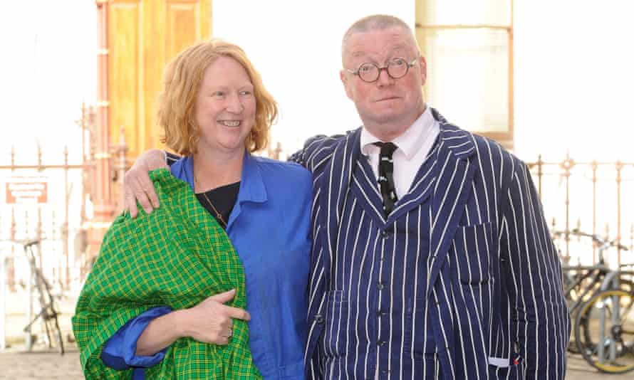 “I’m a bit squeamish about talking about Tiree,” chef Fergus Henderson, who has been going to the island since he was four, pictured with his wife Margot.