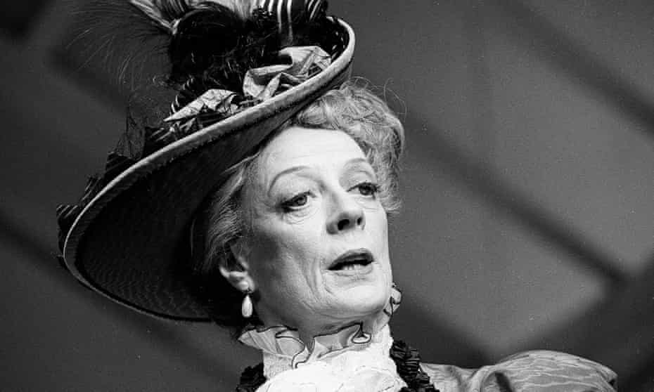 Maggie Smith as Lady Bracknell in The Importance Of Being Earnest.