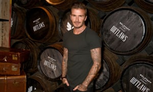 David Beckham at La Bodega Negra for the premiere for his Belstaff Films, Outlaws