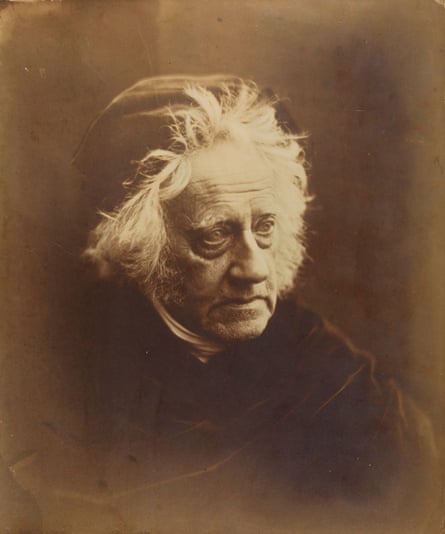 Julia Margaret Cameron's portrait of the astronomer Sir John Herschel, 1867.