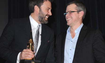 Ben Affleck and Matt Damon laughing together