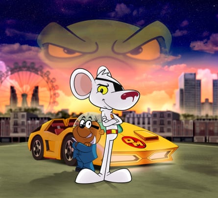 London spy: Danger Mouse and Penfold.
