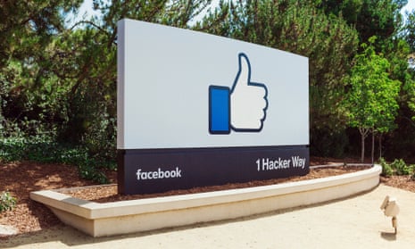 The Facebook HQ.