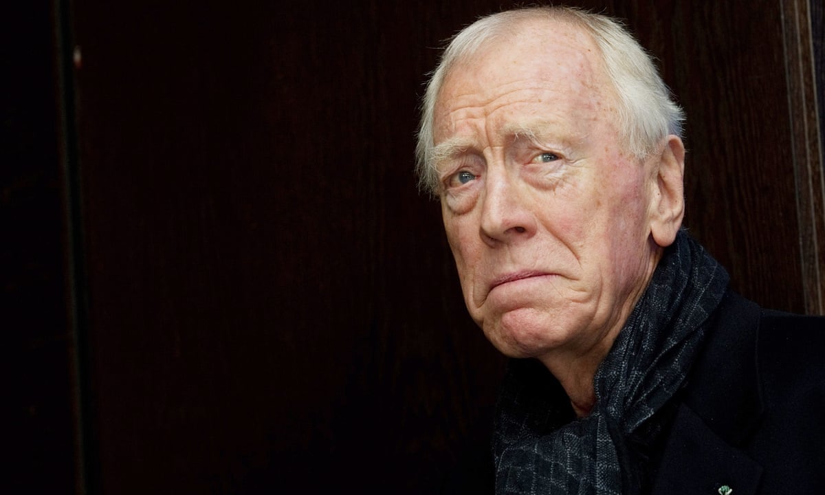 Max Von Sydow 'playing Lor San Tekka' in The Force Awakens
