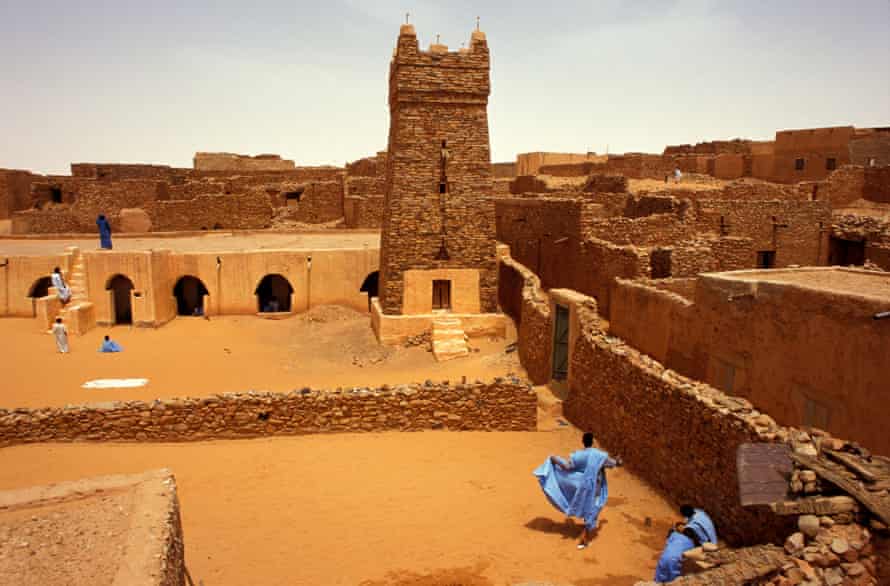 The town of Chinguetti, once a renowned centre of Islamic learning, is now being reclaimed by the desert.