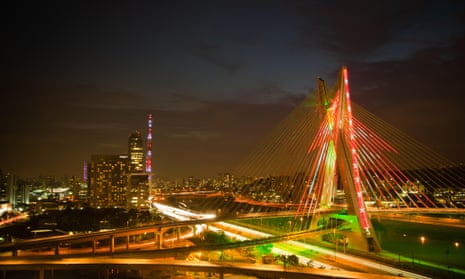 Octavio Frias de Oliveira Bridge, Sao Paulo, Brazil