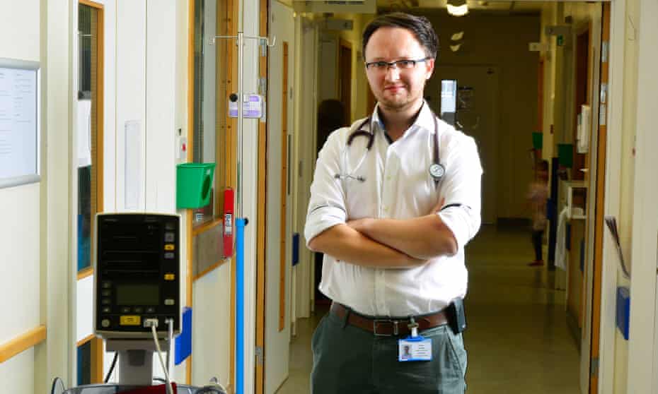 Junior doctor David Watkin: 'We feel very under-appreciated by the government and the Department of Health.'