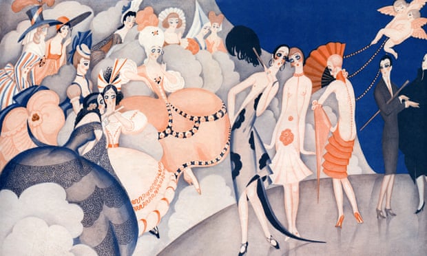 An illustration by Gerda Wegener in 1925